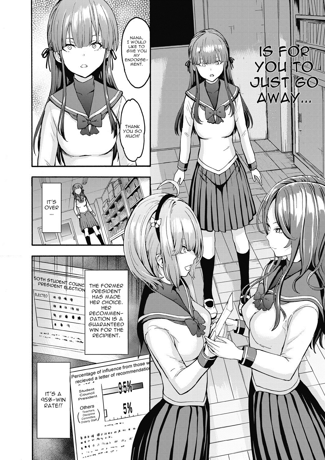 Hentai Manga Comic-Student Council President The Dark Side Ch. 1-Read-12